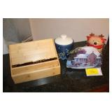 Recipe Book Holder, dog treat containers,
