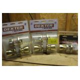 3 Sets of Door knobs in packeges