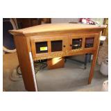 Top to Corner Entertainment Center
