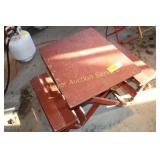 Folding Wooden Kids Picnic Table & Benches