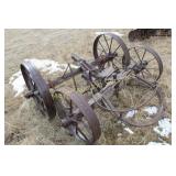 Vintage Iron Axle Wagon