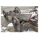 End Gate Seeder-Ground Driven w/wooden wheels
