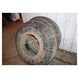 Pair of Goodyear 10-100-20 Tires