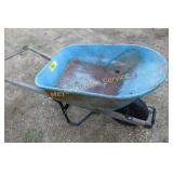 Blue Wheel Barrow