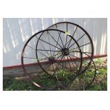 Iron Wheels - 2 Big, 1 Small