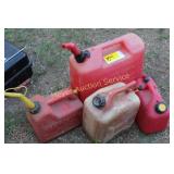 4 Gas cans