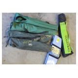 Bag Chairs, Volleyball Net & Badminton Set