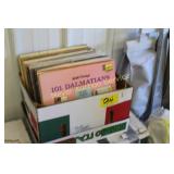 Box of Vintage Records