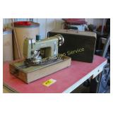 Necchi Sewing Machine in case