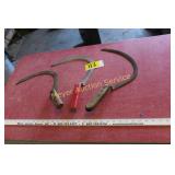 3 Hand Scythes