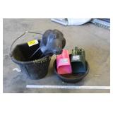 Bucket, Pan. Scoops, Calf Dummy