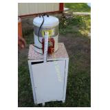 Vintage Pasteurizer & Tin Cupboard