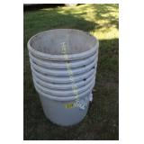 7 Farmland Tubs - Grey