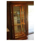 Lighted China Hutch - Display - 6 Shelves