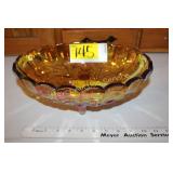 Footed  12" Carnival Bowl