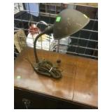 Cast Base Table Lamp, in working condition