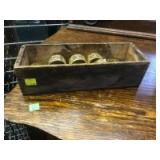Diamond Brand Cheese Wooden Box, with napkin rings included Diamond Brand Cheese Wooden Box, with napkin rings included