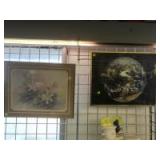 2 Pictures, floral one is 16 x 20 inches 2 Pictures, floral one is 16 x 20 inches
