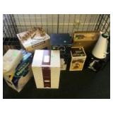 Assorted Home Appliances, in boxes, some appear new Assorted Home Appliances, in boxes, some appear new