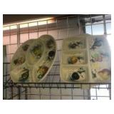 2 Italian Made hand Painted Serving Trays 2 Italian Made hand Painted Serving Trays