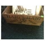 Haig & Haig Scots wooden Whisky Crate Haig & Haig Scots wooden Whisky Crate