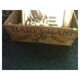 Haig & Haig Scots wooden Whisky Crate