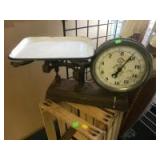 Antique Chas. Forschner and Sons 20 pound scale, Type 32 Serial 1 Antique Chas. Forschner and Sons 20 pound scale, Type 32 Serial 1