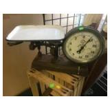 Antique Chas. Forschner and Sons 20 pound scale, Type 32 Serial 1