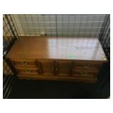 Cedar Trunk, with false front, approx 43 inches wide Cedar Trunk, with false front, approx 43 inches wide