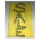 Wooden "Sale" Sign, 19 x 29 inches