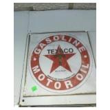 Newer Texaco Sign, 12 x 12 inches