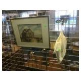 Framed Matted Home Decor picture