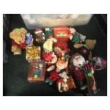 Bear lot, many are Christmas Themed