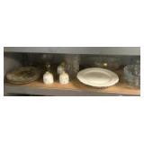 Assorted serving bowls and platters Assorted serving bowls and platters