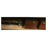 Panasonic Receiver with 8 track deck and set of speakers Panasonic Receiver with 8 track deck and set of speakers
