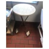 Small Lamp or end table, with oars for feet Small Lamp or end table, with oars for feet