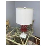 Wooden Table Lamp, tested working Wooden Table Lamp, tested working