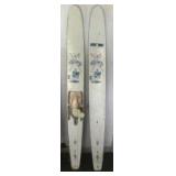 Set of wooden Challenger Skis