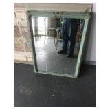 Vintage Framed mirror 27 x 36 inches