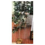Approx 6 foot faux ficus tree Approx 6 foot faux ficus tree