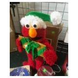 Elmo Christmas Decor with box