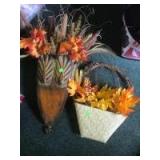 Set of wall hung floral displays Set of wall hung floral displays