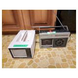 Ken Tech TV and candle radio. Both work