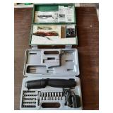 Electric Screwdriver And Bits, And Volt Meter