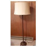 Stylish floor lamp. 62" high