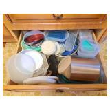 Strainers, graters, and various storage