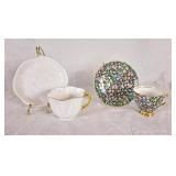 Chintz Tuscan Tea cup and saucer and Shelley Tea