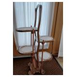 Vintage Double Sided 4-Tier Folding Cake/Plant