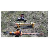 Black & Decker electric Hedge Trimmers And 2 Water