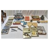 Vintage lot! Including pen, iron, shavers, jack